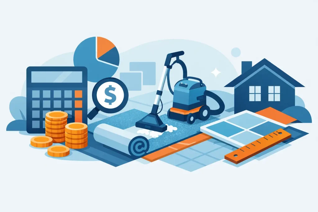 How Much Should Carpet Cleaning Cost Per Square Foot?