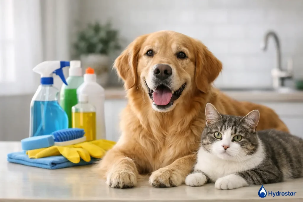 Are Cleaning Products Pet Safe in Your Home?