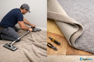 Carpet Stretching Versus Replacement Explained